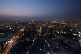 スカイトップからの景色（夜景）